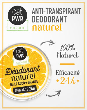 Anti-Transpirant / DÉODORANT NATUREL Efficacité 24H Sans Sel d'Aluminium | UrbanK URBANK