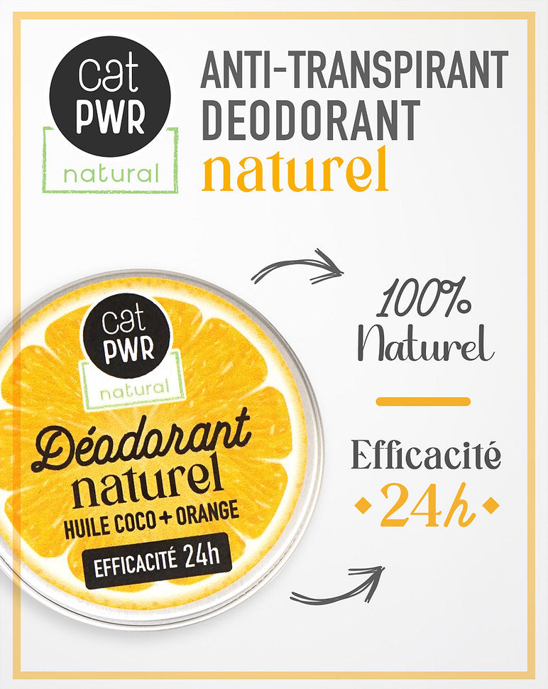 Anti-Transpirant / DÉODORANT NATUREL Efficacité 24H Sans Sel d'Aluminium | UrbanK URBANK