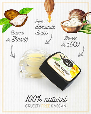 Baume à Lèvres VANILLE Ultra Hydratant et Gourmand | UrbanK URBANK