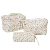 Embroidered Pattern Storage Bag Large Capacity Women's Cosmetic Bags Portable Travel Storage Bag Pencil Case Handbags MU Group