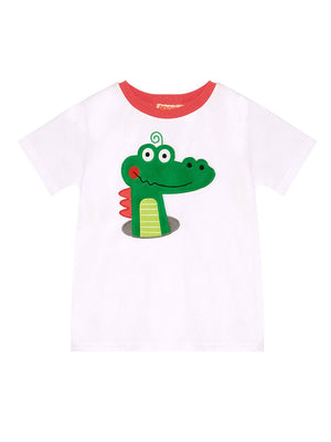 timsah baggy erkek çocuk t-shirt şort takim - Justyol