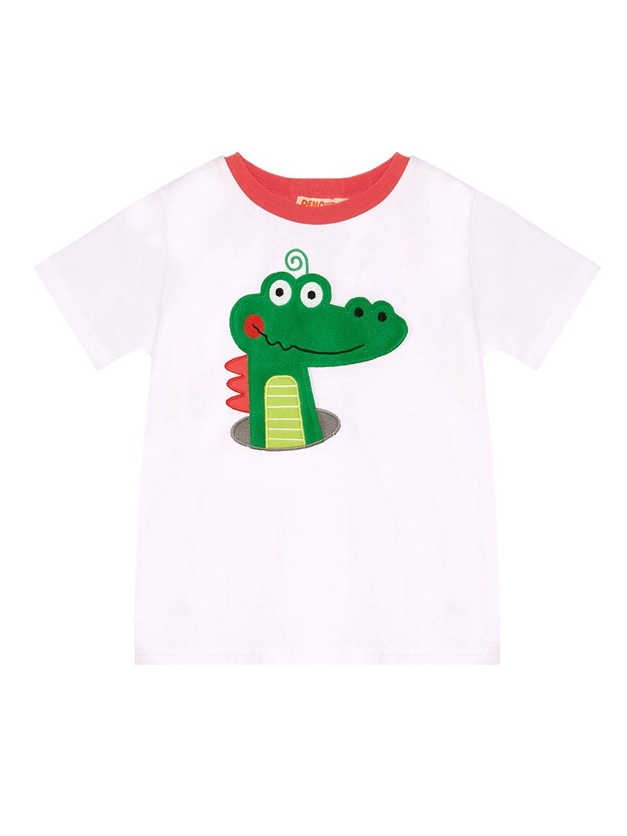 timsah baggy erkek çocuk t-shirt şort takim - Justyol