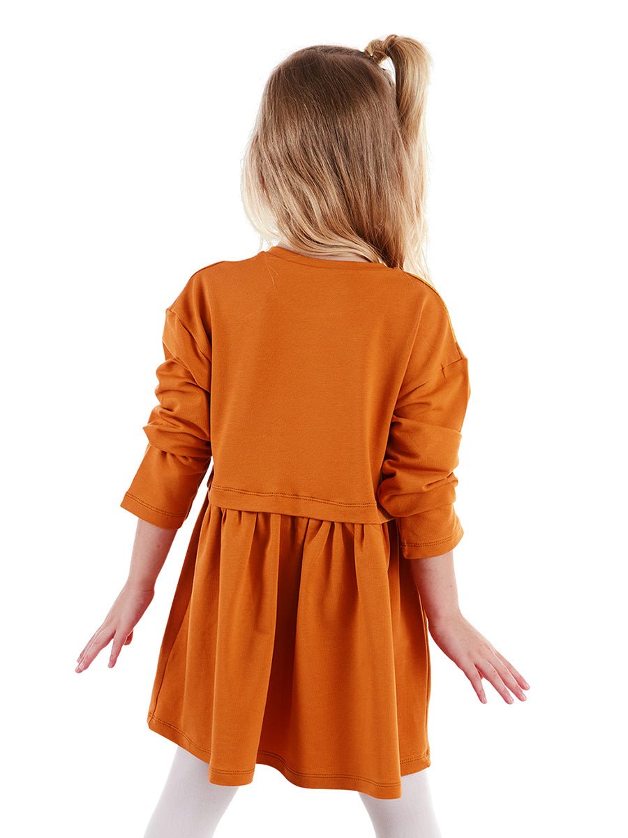 mini leoparlar kiz çocuk elbise - Justyol