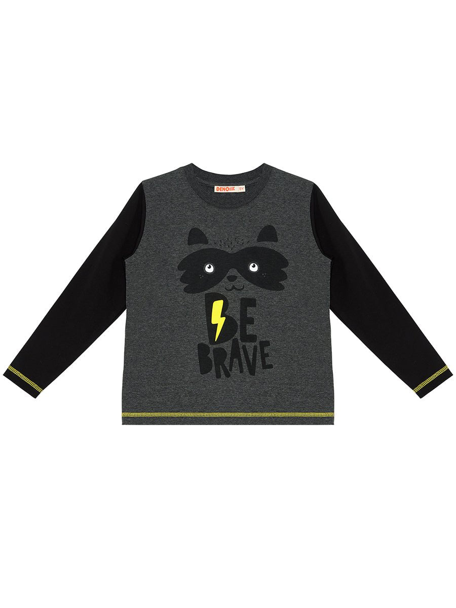 be brave erkek çocuk t-shirt pantolon takim - Justyol