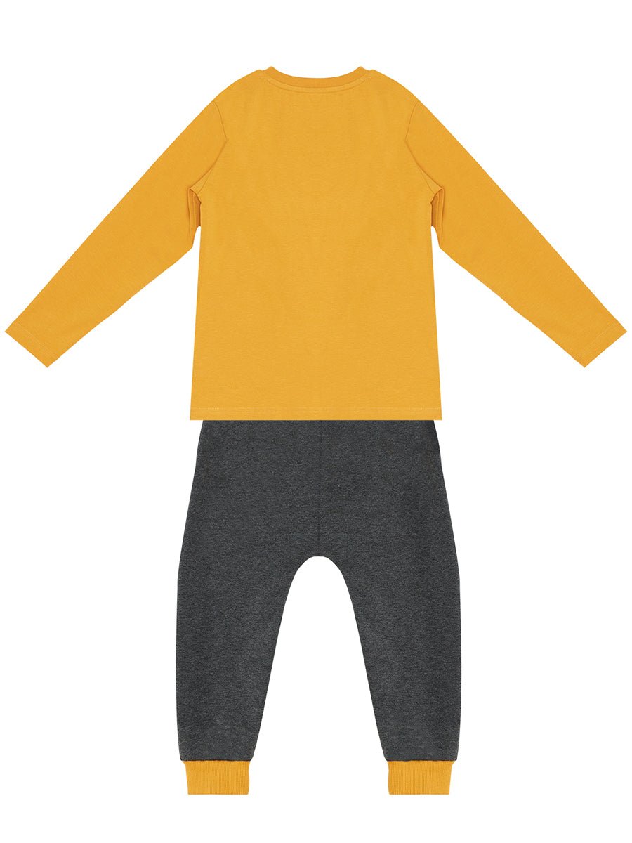 cool dinolar erkek çocuk t-shirt pantolon takim - Justyol