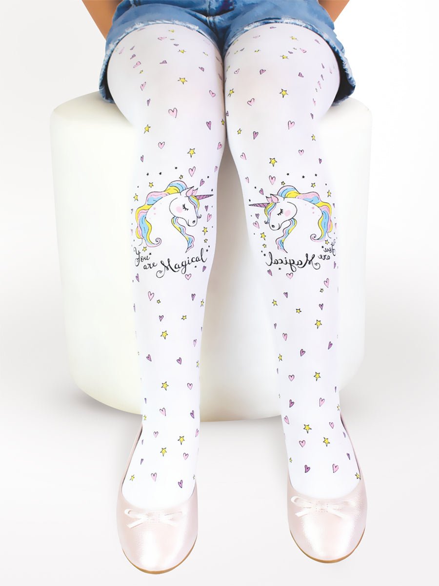 unicorn kiz çocukkülotlu mus çorap - Justyol