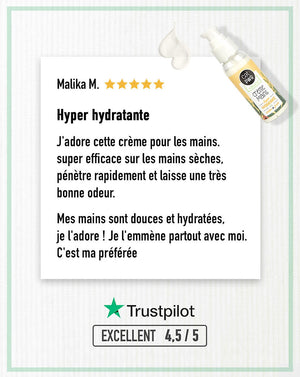 CRÈME MAINS Super Hydratante et Réparatrice à la Karité + Amande Douce  | UrbanK URBANK