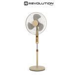 Ventilateur de table compact avec mode rotatif pour distribution uniforme. Digitronics