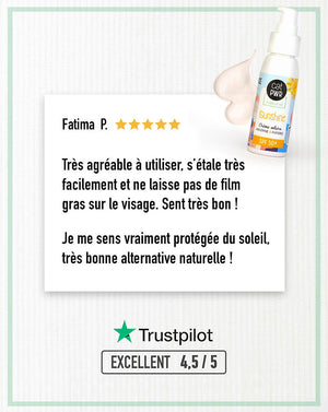 SUNSHINE Crème / Écran Solaire Naturel Minéral & Invisible SPF50+  | UrbanK URBANK