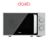 Micro-ondes Daiko 20 L silver, compact et efficace pour le quotidien. Digitronics