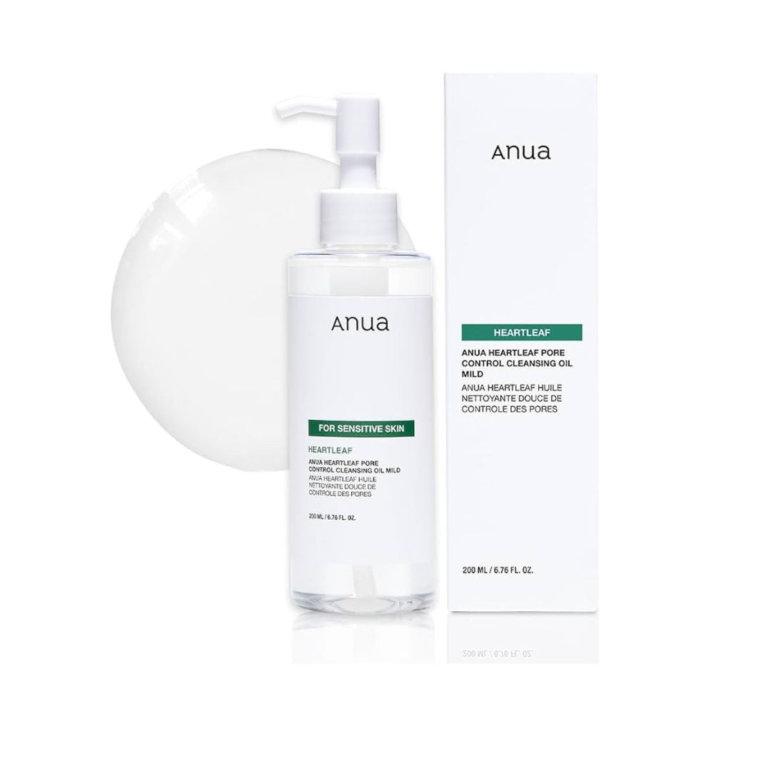 ANUA HEARTLEAF PORE CONTROL CLEANSING OIL MILD 200ML_GLB