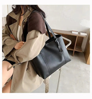 Women's Handbag Set Leather Women's Luxury Large Capacity Handbag Designer Tote Bag MU Group