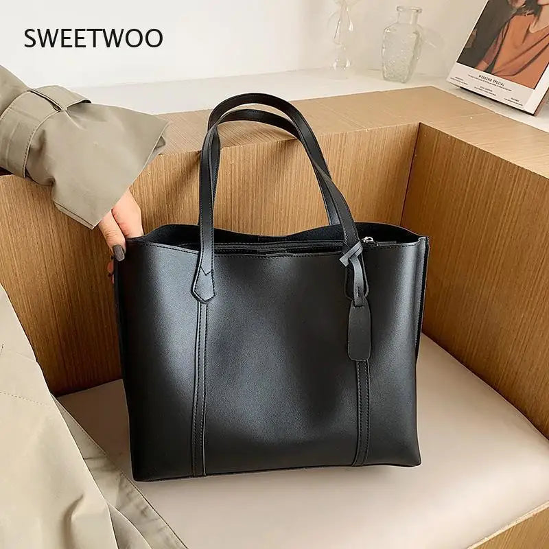 Women's Handbag Set Leather Women's Luxury Large Capacity Handbag Designer Tote Bag MU Group