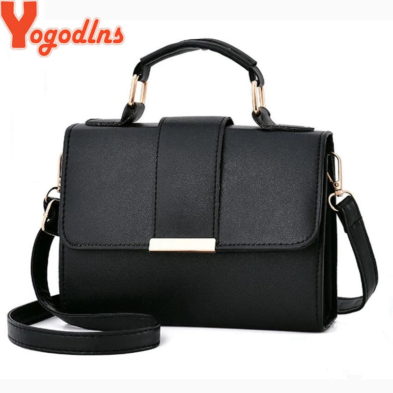 Yogodlns New Summer Fashion Women Bag Leather Handbags PU Shoulder Bag Small Flap Crossbody Bags for Women Luxury Lady Purse MU Group