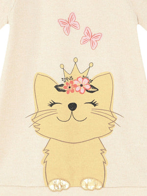 cat dream kiz çocuk elbise - Justyol