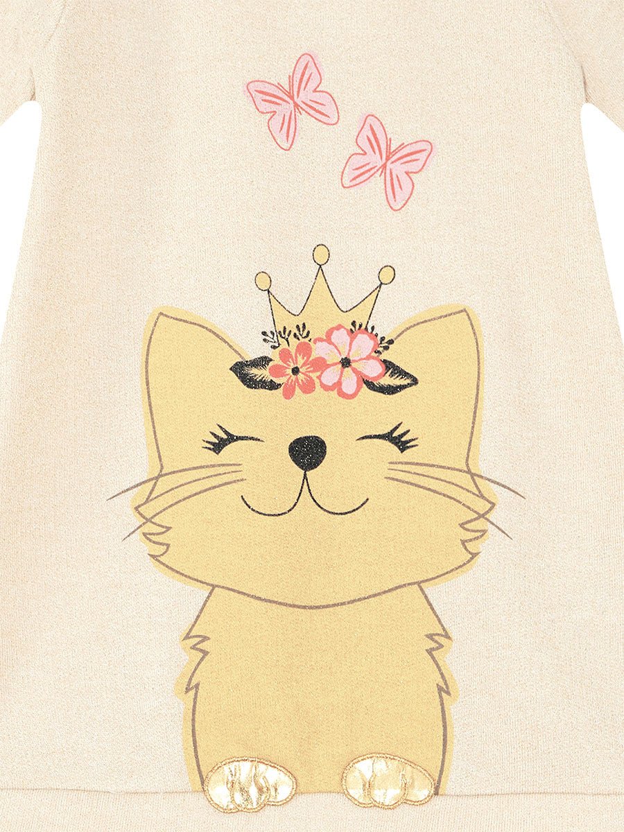 cat dream kiz çocuk elbise - Justyol