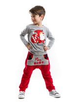 ho ho yilbaşi erkek çocuk t-shirt pantolon takim - Justyol