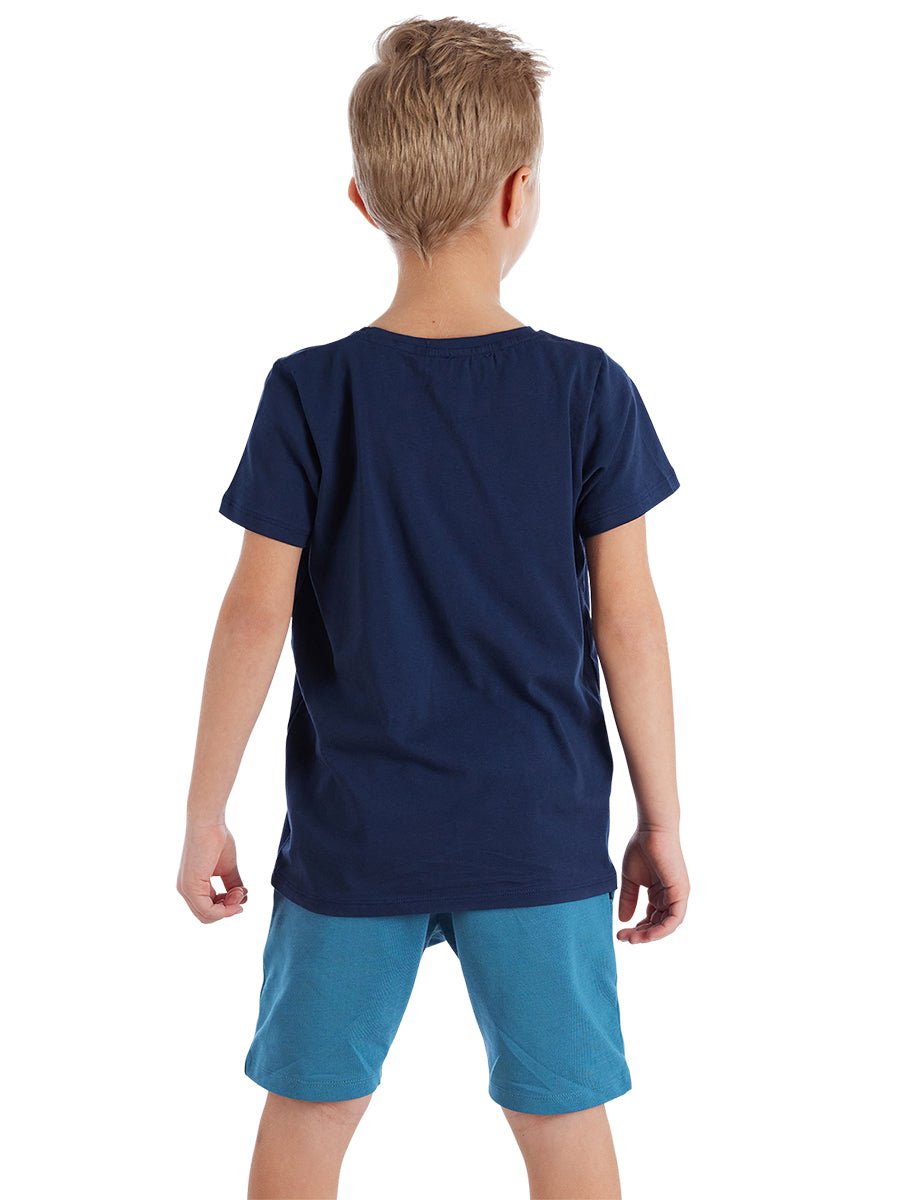 alfabe erkek çocuk t-shirt şort takim - Justyol