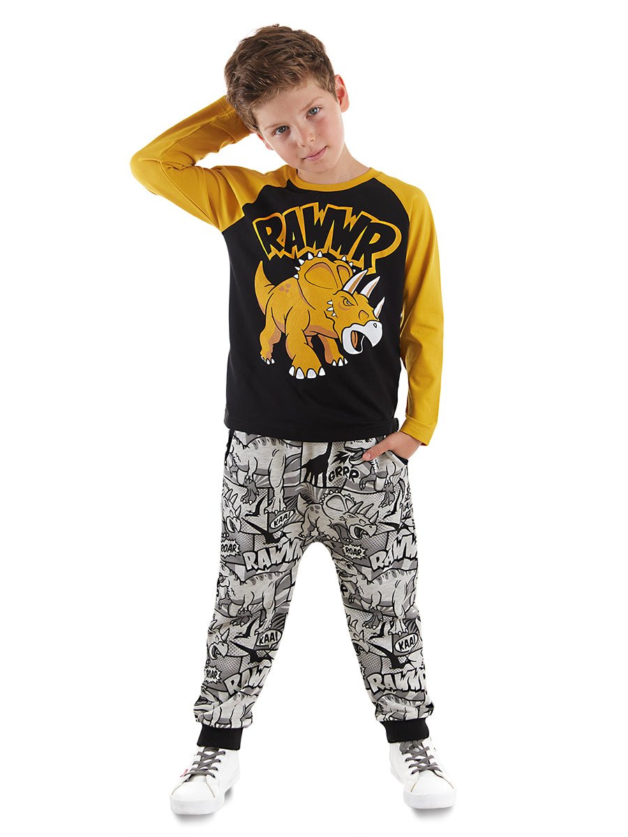 rawr erkek çocuk t-shirt pantolon takim - Justyol