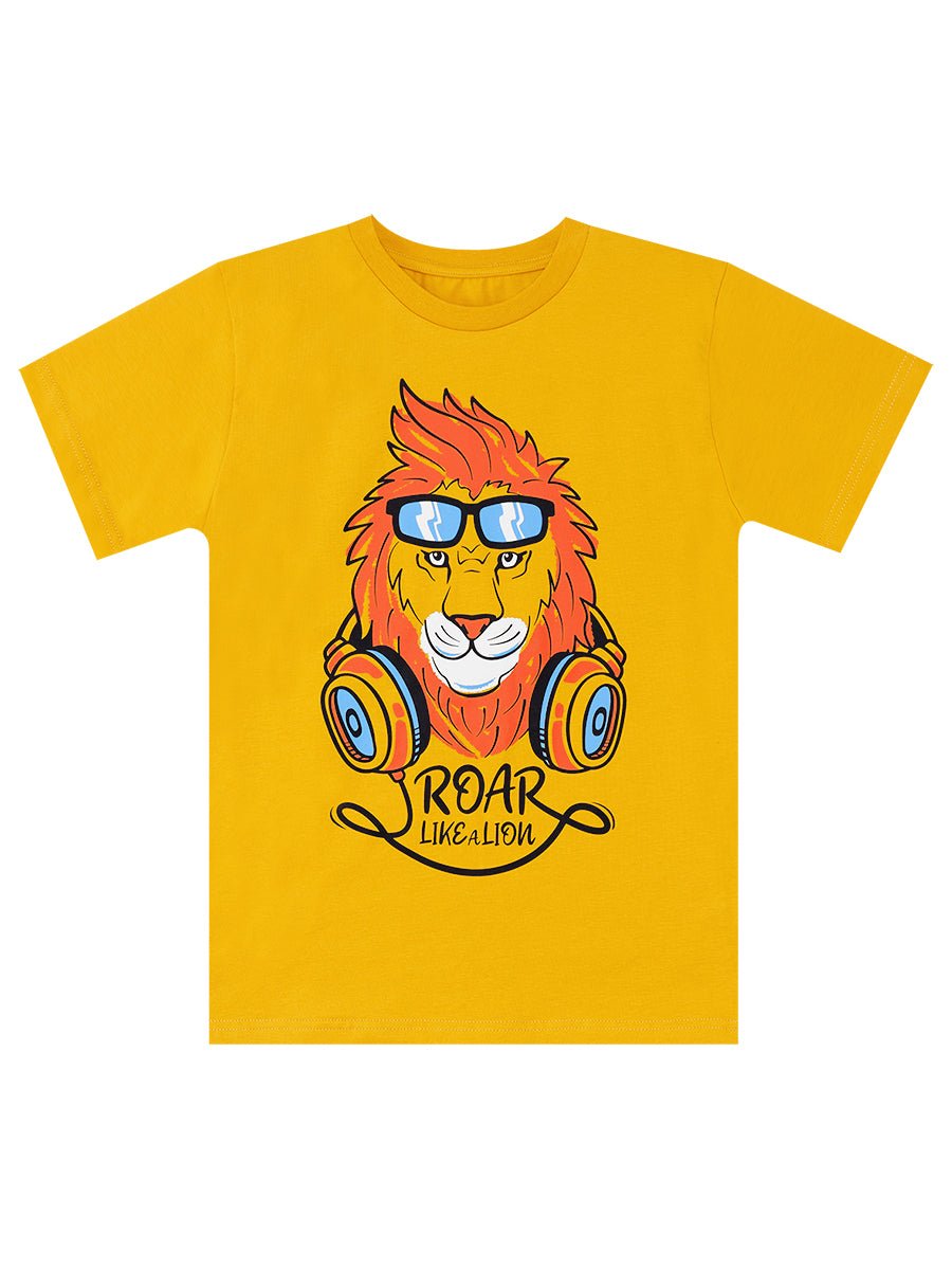 arslan erkek çocuk t-shirt kapri şort takim - Justyol