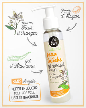 PEAU FRAÎCHE Gel Nettoyant Visage Sans Sulfate pour un Éclat Naturel | UrbanK URBANK