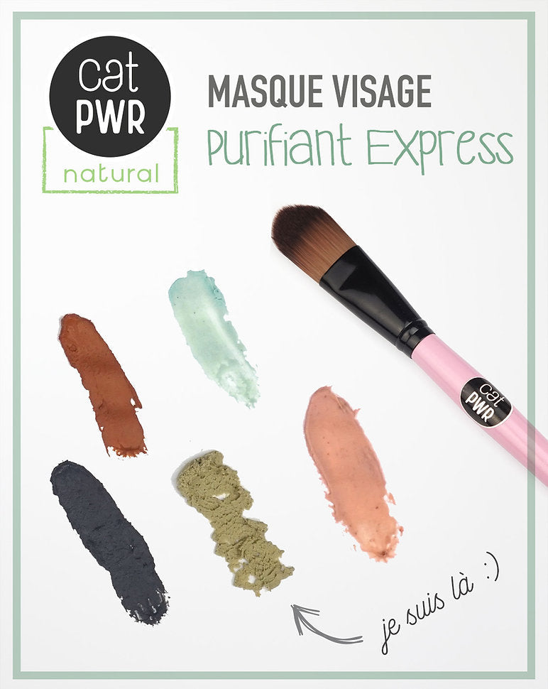 PURIFIANT EXPRESS Masque Visage Peau Mixte à Grasse Boutons + Acné   | UrbanK URBANK