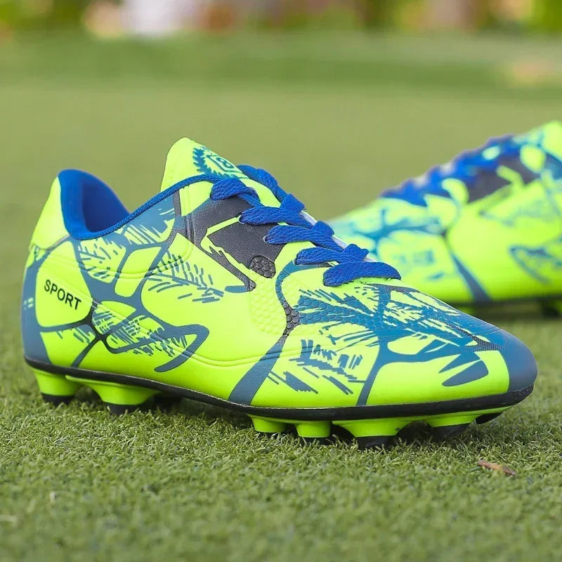 New Men Kids Soccer Shoes Cleats Ultralight Non-Slip Grass Adult Professional Football Boots Boys Training Shoes Drop Shipping MU Group