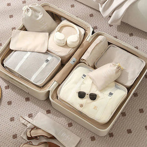 11pcs Travel Set Storage Bags Clothes Digital Toiletries Shoes Organizer bag Student Dormitories Clothing Sorting Bags Packing Cubes MU Group