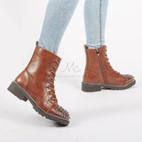 ELODIE - Bottines en Marron - Justyol