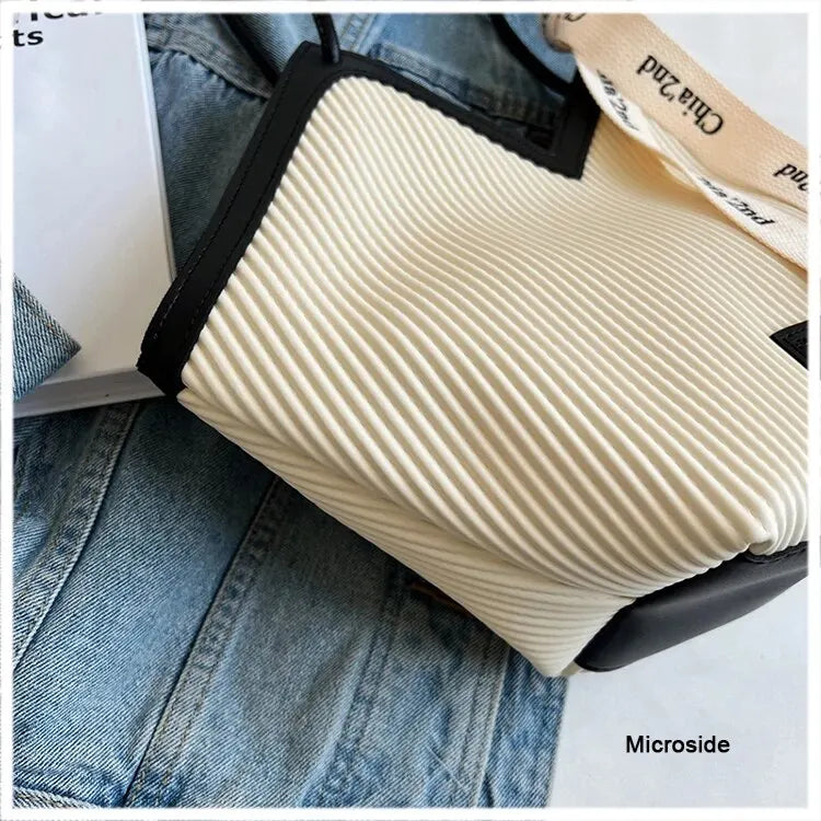 Korean Style Big Bag Women's Bag Casual All-match Canvas Bag Commuter Shoulder Bag Student Tote Bag MU Group