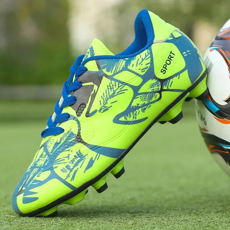 New Men Kids Soccer Shoes Cleats Ultralight Non-Slip Grass Adult Professional Football Boots Boys Training Shoes Drop Shipping MU Group