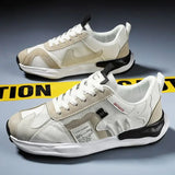 Summer new mesh breathable shoes Casual Versatile Men's Sneakers Shoe Outdoor fashion Shoes Lace Up Male Flats Tenis Zapatos MU Group