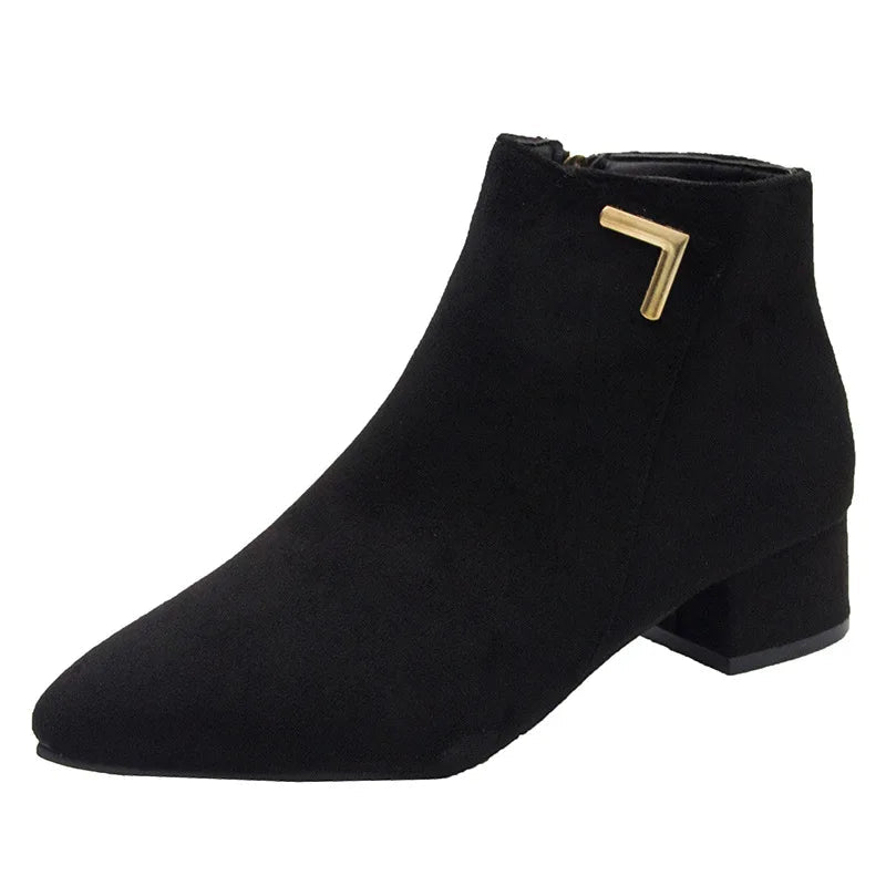 Winter Shoes Women Boots Fashion Waterproof Booties Plus Size Comfortable Soft Bottom Female Platform Shoes Black Botas De Mujer MU Group
