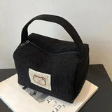 Cosmetic Bags for Women Plush Cute Handbag Summer Fashion Soft Comfortable Large Capacity Trendy Handbag for Women With Handle MU Group