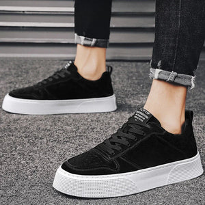 Trend Men's Casual Sneakers Lightweight Flat Shoes Comfortable Non Slip Running Shoes Soft Sole Vulcanized Shoes for Men Zapatos MU Group