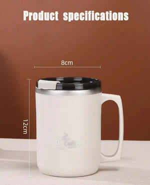 New Milk Coffee Cup Stainless Steel Double Wall Thermal Insulated Water Cups and Mugs Metal Coffee Cup Mug Bottle hydro flask MU Group