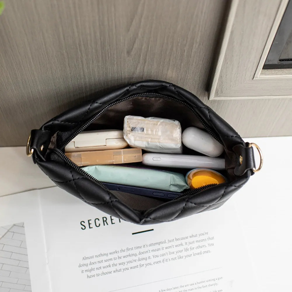 Small Messenger Bag For Women Trend Lingge Embroidery Female Shoulder Bags Fashion Chain Ladies Crossbody Purse MU Group