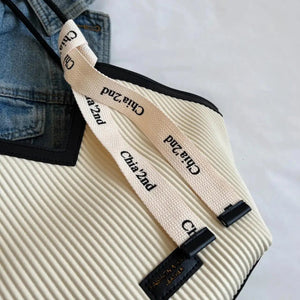 Korean Style Big Bag Women's Bag Casual All-match Canvas Bag Commuter Shoulder Bag Student Tote Bag MU Group