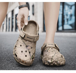 Men Shoes Slippers Men Garden Flat Sandals Platform Sandals Man Summer Sandals 2024 Male Sneakers Outdoor Flip Flops Home Clogs MU Group