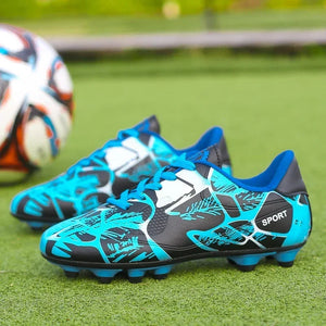 New Men Kids Soccer Shoes Cleats Ultralight Non-Slip Grass Adult Professional Football Boots Boys Training Shoes Drop Shipping MU Group