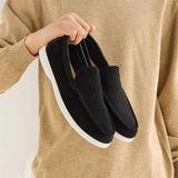 Men's Casual Shoes Suede Leather Loafers Classic British Style Men Shoes Lightweight Soft Moccasins Male Slip on Driving Flats MU Group