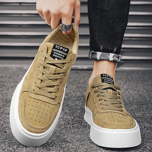 Trend Men's Casual Sneakers Lightweight Flat Shoes Comfortable Non Slip Running Shoes Soft Sole Vulcanized Shoes for Men Zapatos MU Group