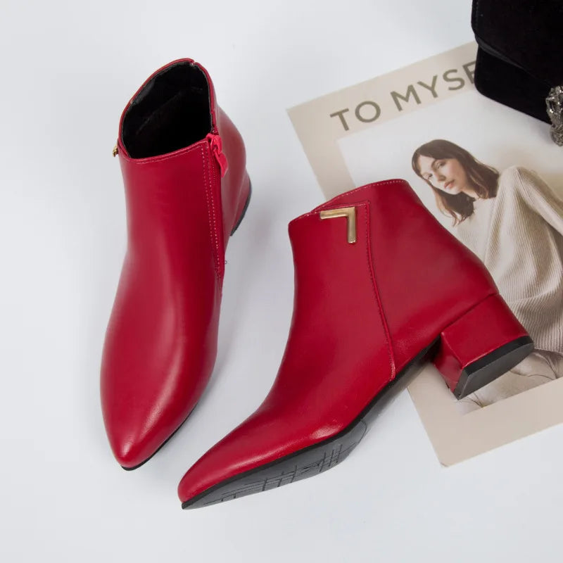 Winter Shoes Women Boots Fashion Waterproof Booties Plus Size Comfortable Soft Bottom Female Platform Shoes Black Botas De Mujer MU Group