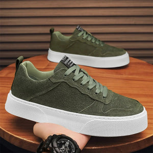 Trend Men's Casual Sneakers Lightweight Flat Shoes Comfortable Non Slip Running Shoes Soft Sole Vulcanized Shoes for Men Zapatos MU Group