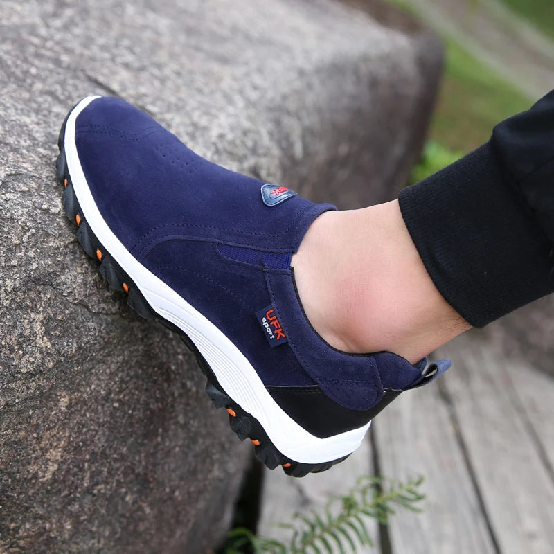 2023 New Outdoor Hiking Camping Light Running Jogging Casual Sports Men's Shoes Non-slip Loafers Hiking Shoes Large Size 38-50 MU Group