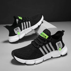 Breathable Mesh Men Shoes Trendy Lightweight Walking Flats Plus Size Male Tennis Sneakers Outdoor Running Fitness Shoes 2024 MU Group