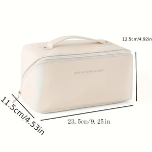 Makeup Organizer Female Toiletry Kit Bag Make Up Case Storage Pouch Luxury Lady Box, Cosmetic Bag, Organizer Bag For Travel Zip MU Group