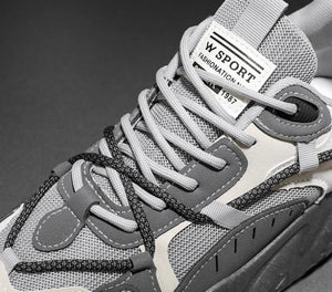 Fashion Men Sneakers Spring Breathable Comfort Air Cushion Running Shoes Outdoor Non Slip Wear-resistant Walking Shoe Zapatillas MU Group