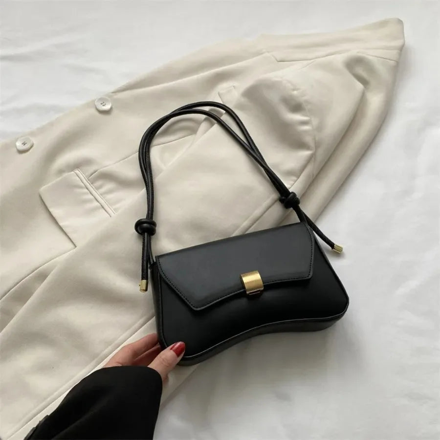 New fashion senior sense of shoulder bag temperament retro underarm bag oceanic girl generous shoulder crossbody female bags MU Group