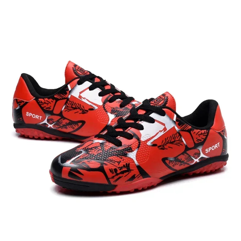 New Men Kids Soccer Shoes Cleats Ultralight Non-Slip Grass Adult Professional Football Boots Boys Training Shoes Drop Shipping MU Group